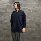 TECH POLO SHIRTS L/S #BLACK [BE-31023]