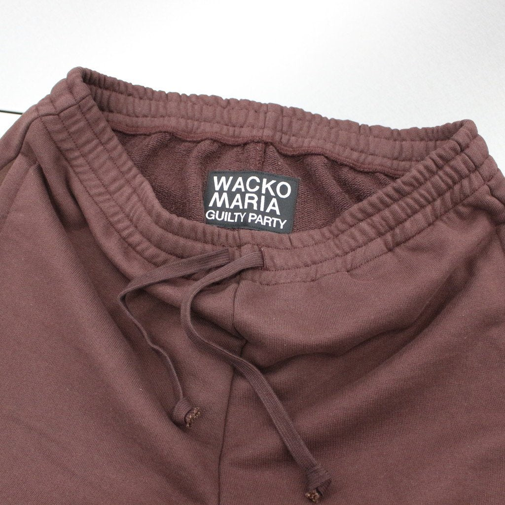 HEAVY WEIGHT SWEAT PANTS #BURGUNDY [23SS-WMC-SP01] _ WACKO MARIA