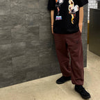 HEAVY WEIGHT SWEAT PANTS #BURGUNDY [23SS-WMC-SP01]