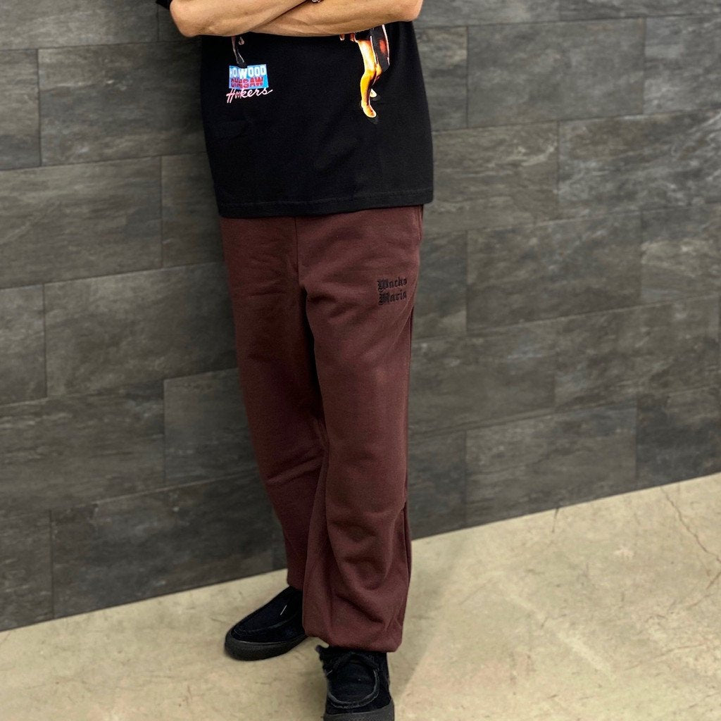 HEAVY WEIGHT SWEAT PANTS #BURGUNDY [23SS-WMC-SP01]
