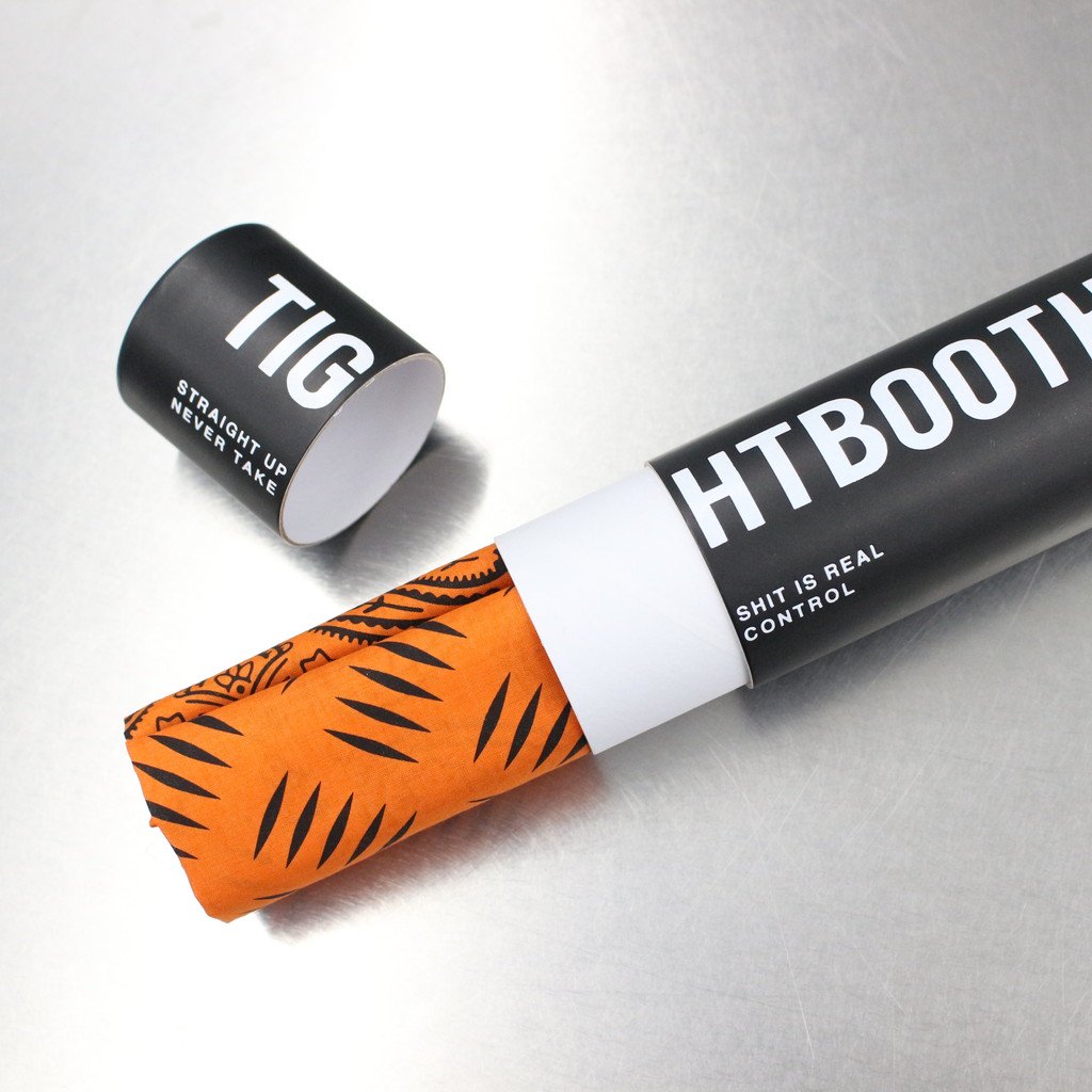 PAISLEY BANDANA #ORANGE [SS23-A04]