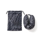 PAISLEY NECK PILLOW #BLACK [SS23-A03]