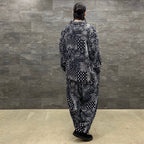 PAISLEY BALLOON PANTS #BLACK [SS23-B06]