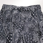 PAISLEY BALLOON PANTS #BLACK [SS23-B06]