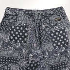 PAISLEY BALLOON PANTS #BLACK [SS23-B06]