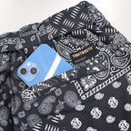 PAISLEY BALLOON PANTS #BLACK [SS23-B06]