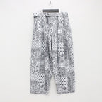PAISLEY BALLOON PANTS #GRAY [SS23-B06]
