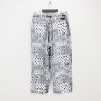 PAISLEY BALLOON PANTS #GRAY [SS23-B06]