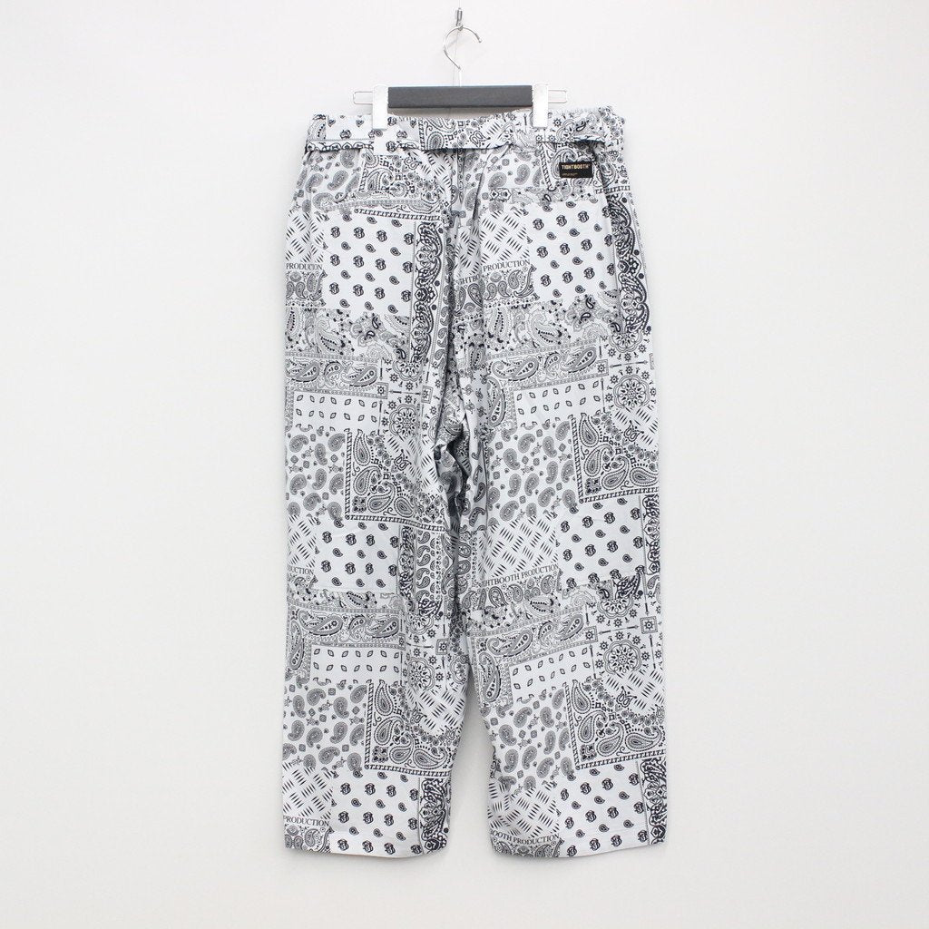 PAISLEY BALLOON PANTS #GRAY [SS23-B06]