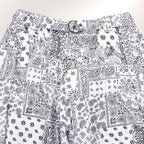 PAISLEY BALLOON PANTS #GRAY [SS23-B06]