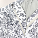 PAISLEY BALLOON PANTS #GRAY [SS23-B06]