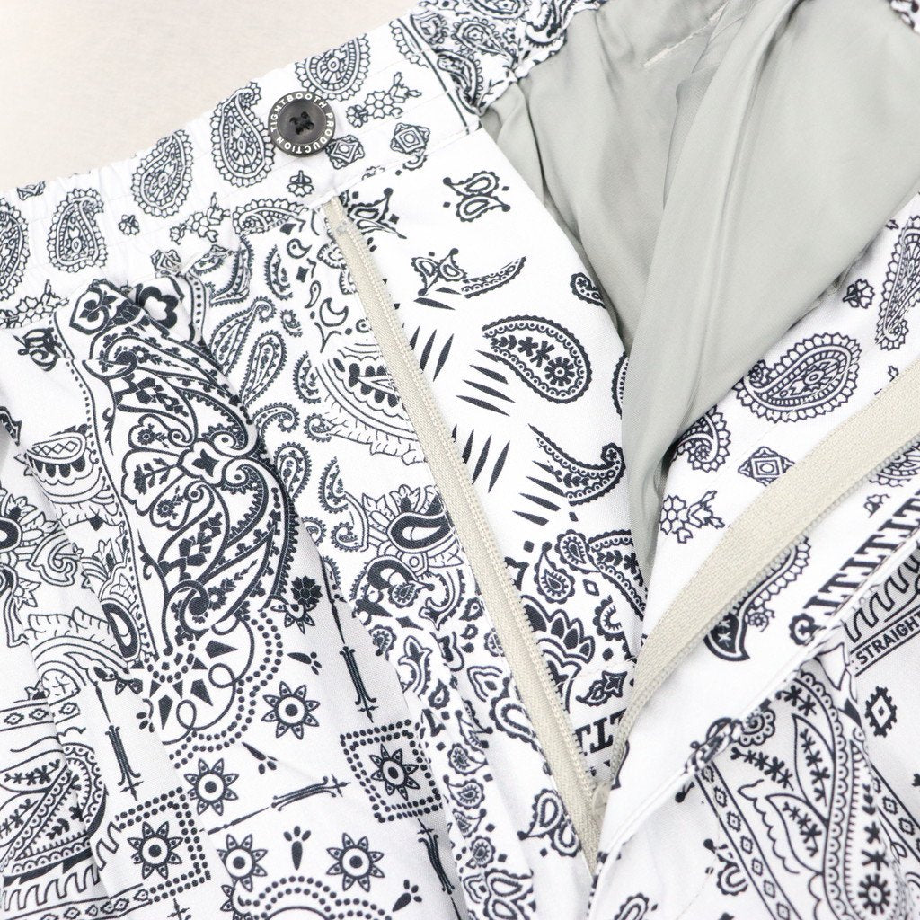 PAISLEY BALLOON PANTS #GRAY [SS23-B06]