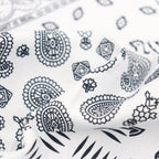 PAISLEY BALLOON PANTS #GRAY [SS23-B06]