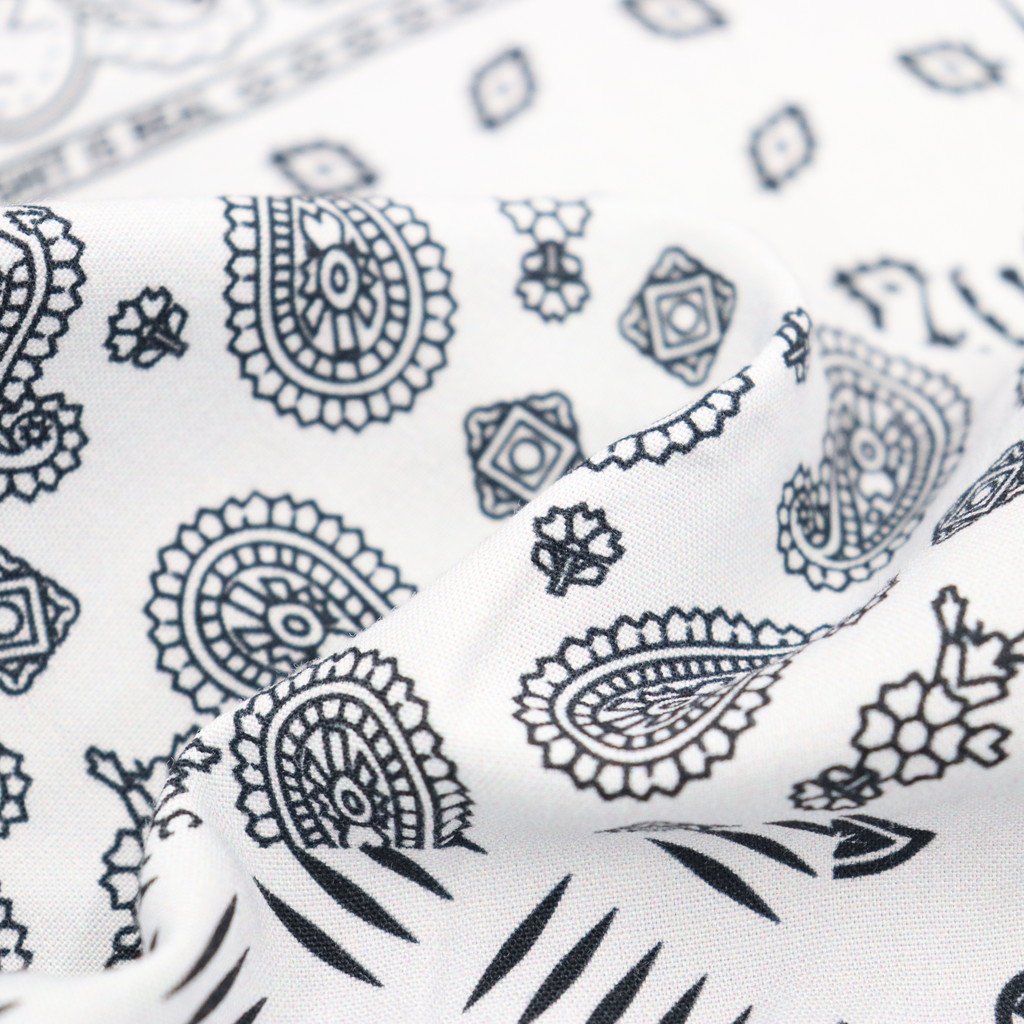 PAISLEY BALLOON PANTS #GRAY [SS23-B06]