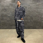 PAISLEY L/S OPEN SHIRT #BLACK [SS23-S01]