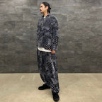 PAISLEY L/S OPEN SHIRT #BLACK [SS23-S01]