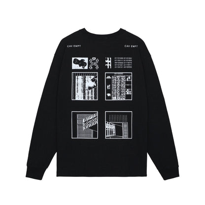 OFFERED BY THE SYSTEM LONG SLEEVE T #BLACK [CES23LT01]