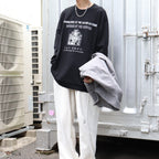 OFFERED BY THE SYSTEM LONG SLEEVE T #BLACK [CES23LT01]