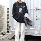 OFFERED BY THE SYSTEM LONG SLEEVE T #BLACK [CES23LT01]