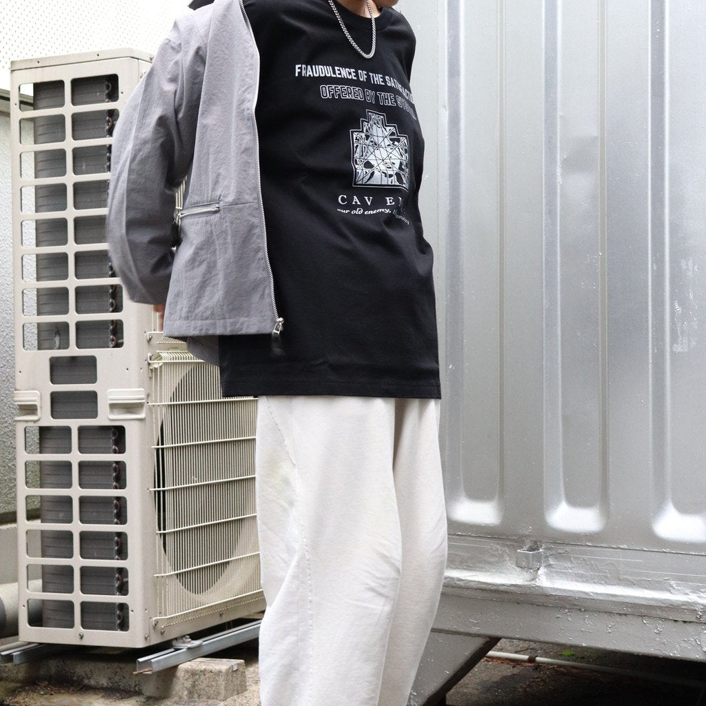 OFFERED BY THE SYSTEM LONG SLEEVE T #BLACK [CES23LT01]