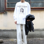 OFFERED BY THE SYSTEM LONG SLEEVE T #WHITE [CES23LT01]