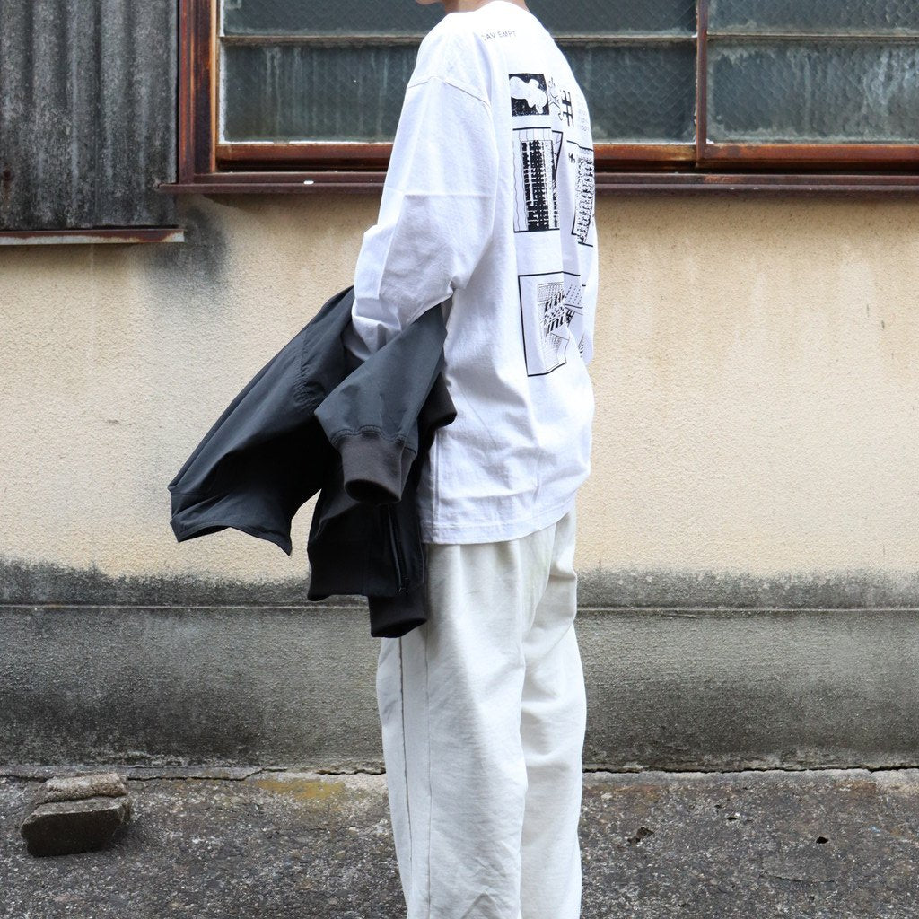 OFFERED BY THE SYSTEM LONG SLEEVE T #WHITE [CES23LT01]