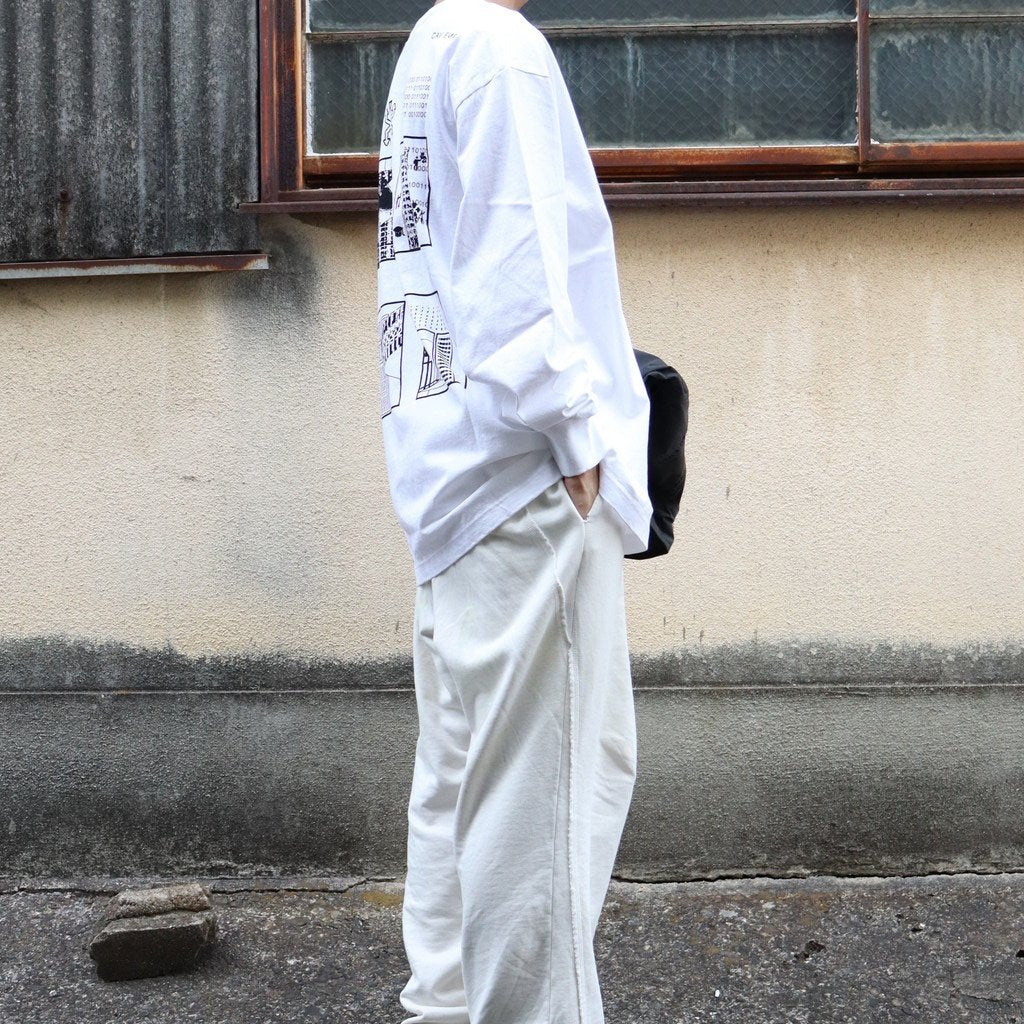 OFFERED BY THE SYSTEM LONG SLEEVE T #WHITE [CES23LT01]
