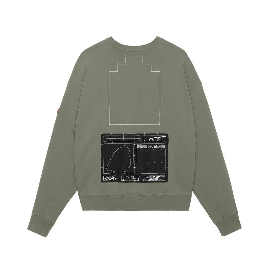 NOT IDENTICAL TO CREW NECK #GREEN [CES23CS07]