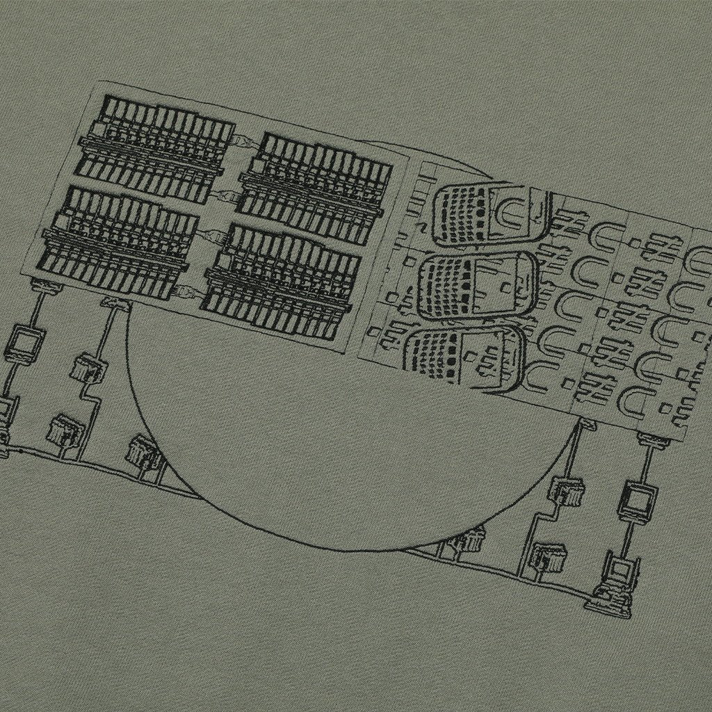 NOT IDENTICAL TO CREW NECK #GREEN [CES23CS07]
