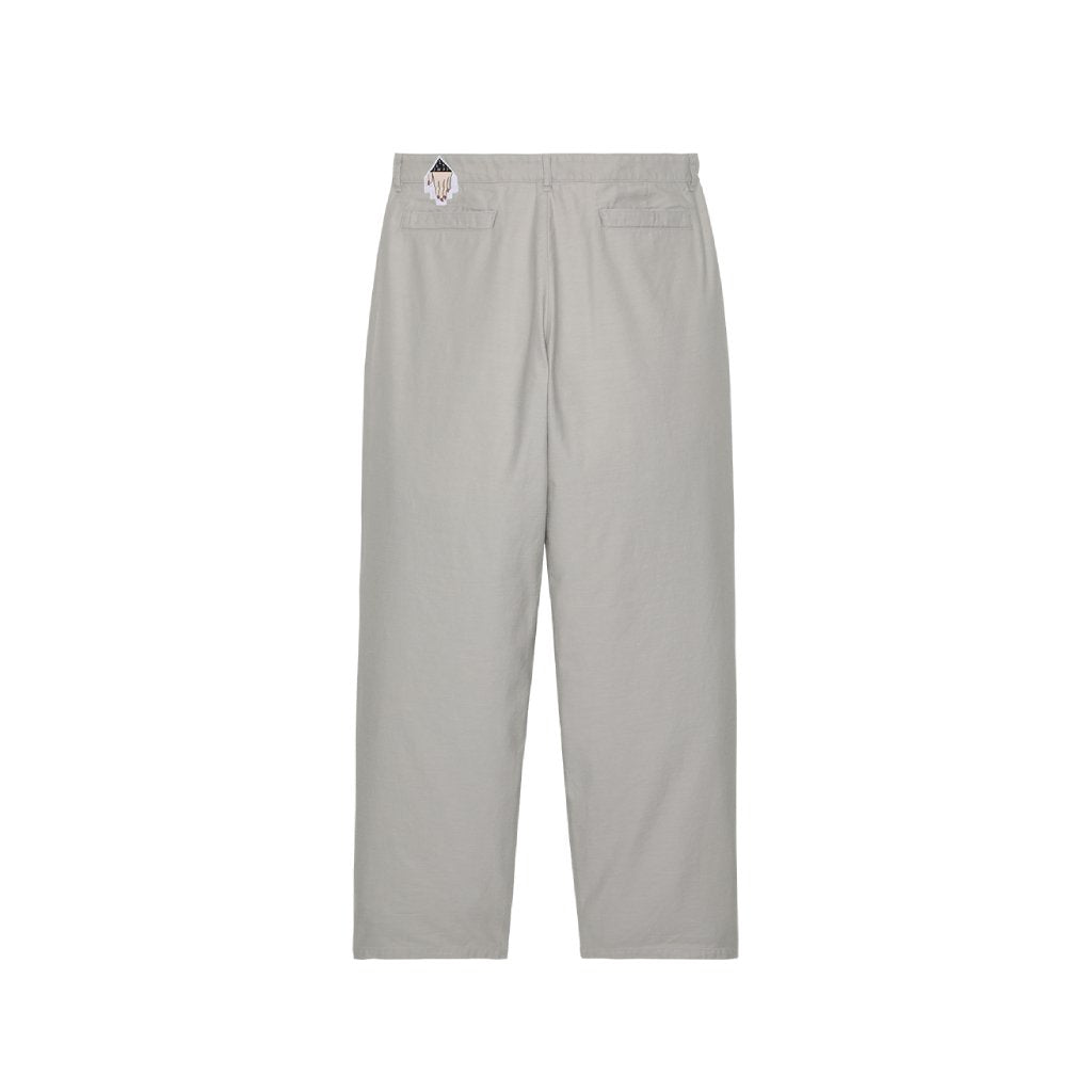 ONE TUCK PANTS GREY #GREY [CES23PT09]