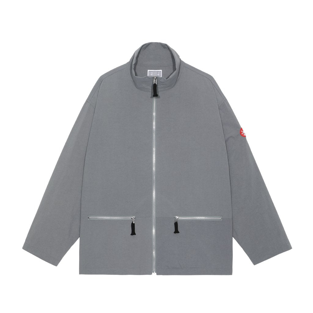 ZIP COLLAR NYLON JACKET #GREY [CES23JK09]