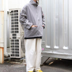 ZIP COLLAR NYLON JACKET #GREY [CES23JK09]