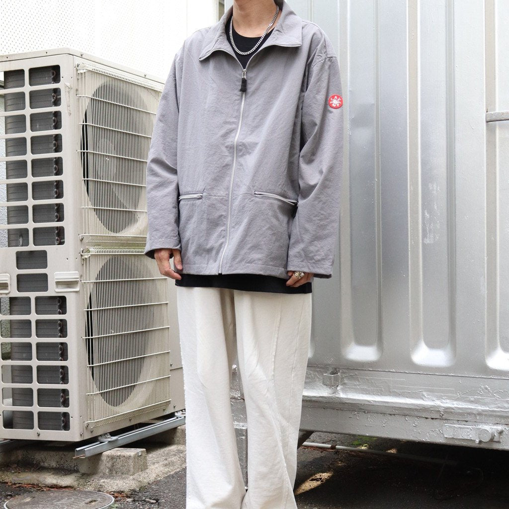 ZIP COLLAR NYLON JACKET #GREY [CES23JK09]