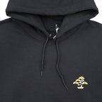 盆景縫製連帽衫 #黑色 [23SPAZ05-SW06]