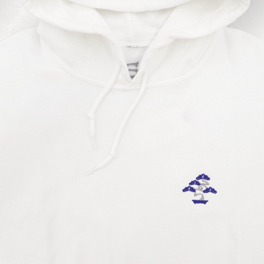 BONSAI STITCH HOODIE #WHITE [23SPAZ05-SW06]