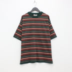 BORDER KNIT S/S TEE #GREEN [23SS-FS-12/FS1147]