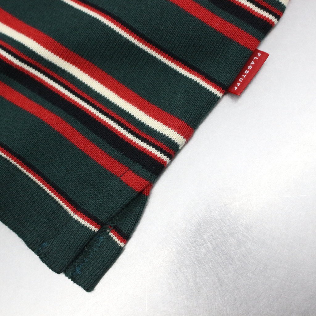 BORDER KNIT S/S TEE #GREEN [23SS-FS-12/FS1147]