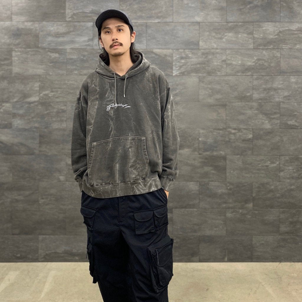 嘴唇&amp;香菸連帽衫#黑色 [23SS-FS-38/FS1182]