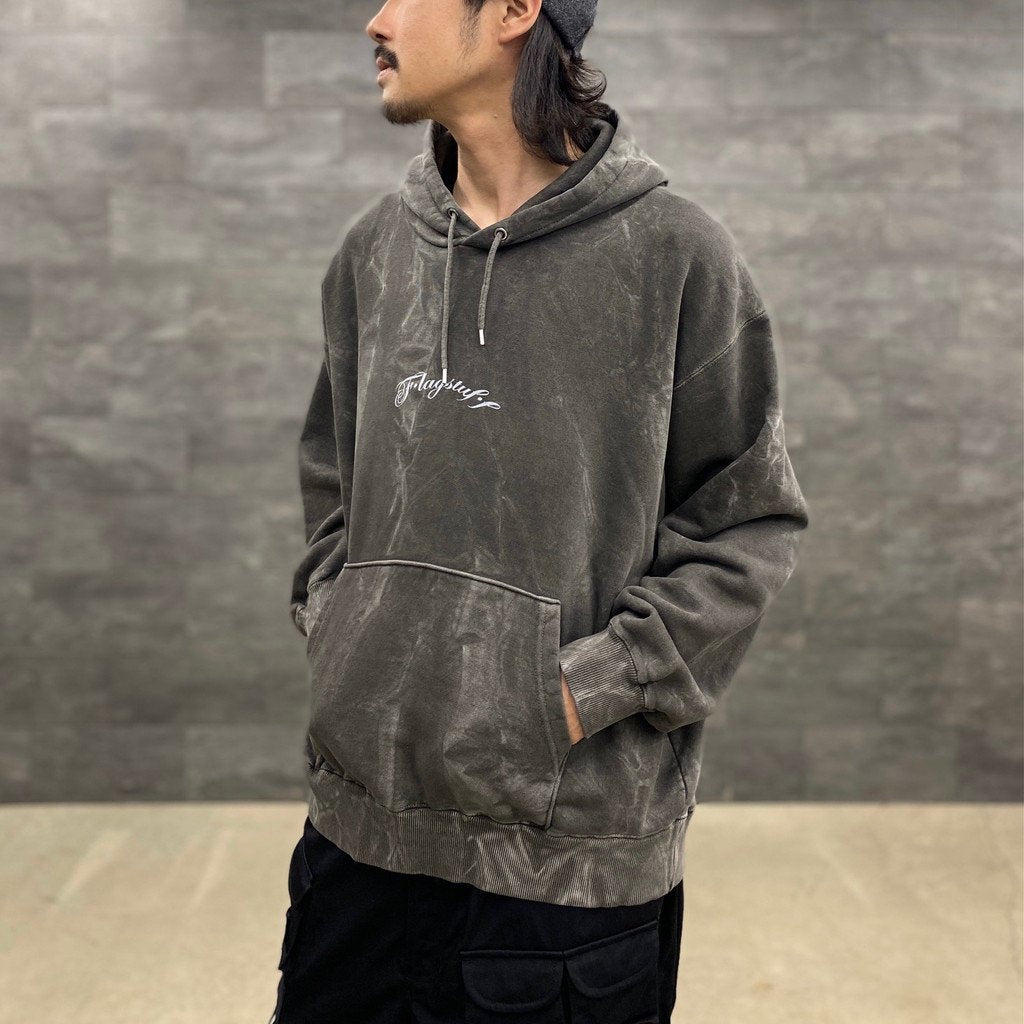 嘴唇&amp;香菸連帽衫#黑色 [23SS-FS-38/FS1182]