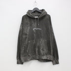 嘴唇&amp;香菸連帽衫#黑色 [23SS-FS-38/FS1182]