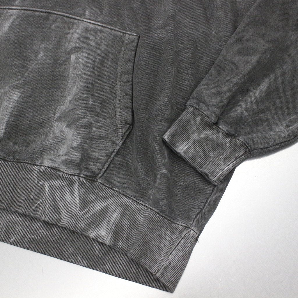 嘴唇&amp;香菸連帽衫#黑色 [23SS-FS-38/FS1182]