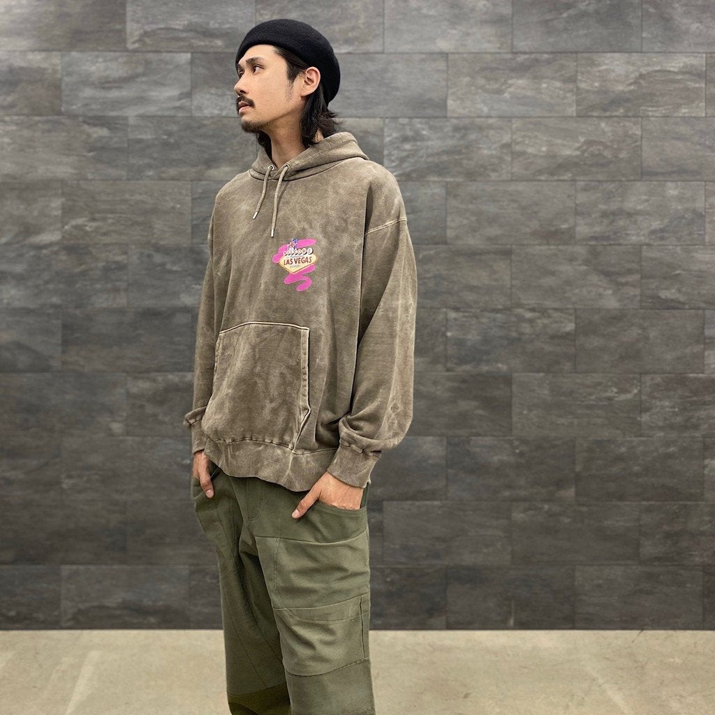 VEGAS HOODIE #BROWN [23SS-FS-39/FS1187]
