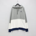 MULTI COLOR CUTOFF HOODIE #GRAY [23SS-FS-33/FS1067]