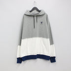 MULTI COLOR CUTOFF HOODIE #GRAY [23SS-FS-33/FS1067]