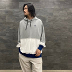 MULTI COLOR CUTOFF HOODIE #GRAY [23SS-FS-33/FS1067]
