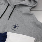 MULTI COLOR CUTOFF HOODIE #GRAY [23SS-FS-33/FS1067]