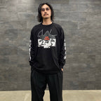 ANGEL L/S TEE #BLACK [FS1319]