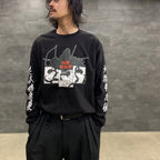 ANGEL L/S TEE #BLACK [FS1319]