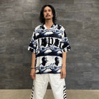 TUPAC | S/S HAWAIIAN SHIRT -TYPE 2- #WHITE [TUPAC-WM-HI02]