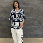 TUPAC | S/S HAWAIIAN SHIRT -TYPE 2- #WHITE [TUPAC-WM-HI02]